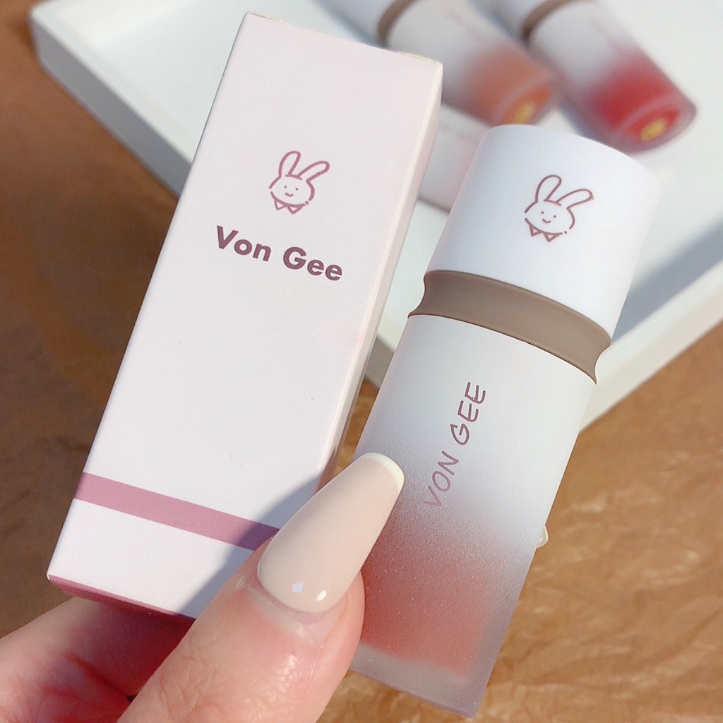 Son kem lì VON GEE dưỡng ẩm mềm môi lâu trôi