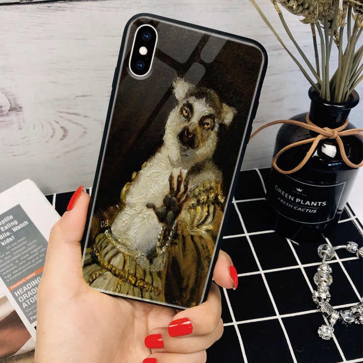 Ốp Lưng Iphone in hình Đầu Thú Quý Tộc_281 Retailhut 5/5s/6/6plus/7/8/7plus/8plus/x/xs/xs max/11/11pro max