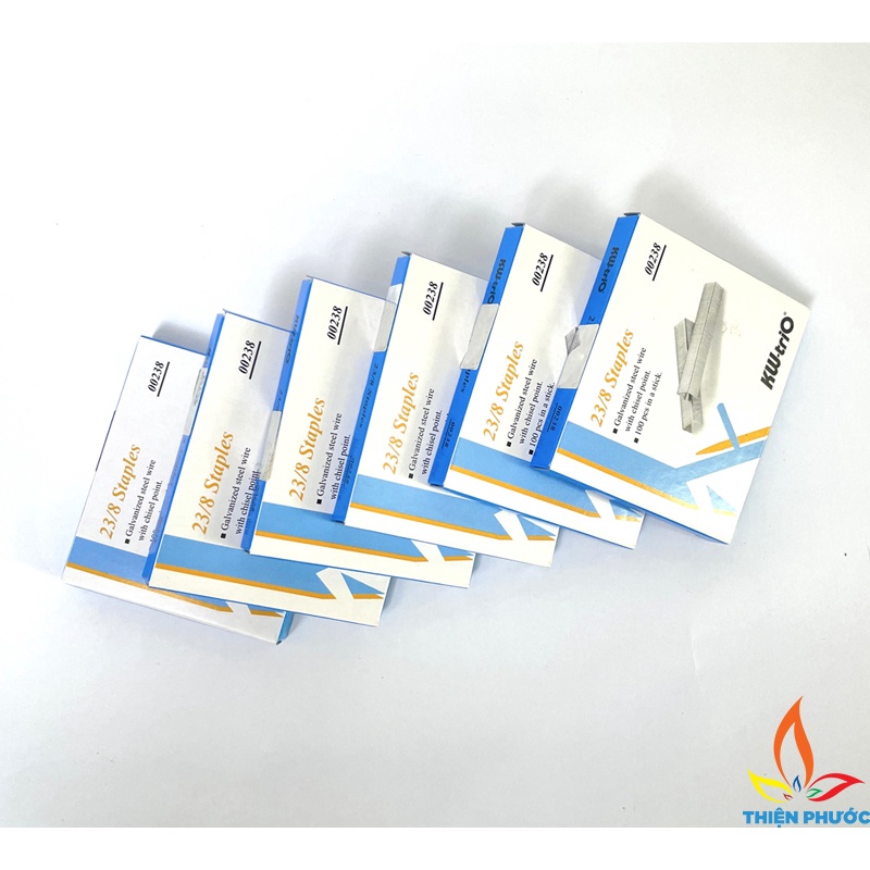 Kim bấm giấy Kw-Trio lớn 50 đến 200 tờ nhiều kích cỡ SUKADO