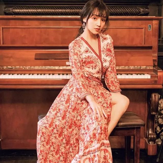 VÁY MAXI PHONG CÁCH BOHO VINTAGE