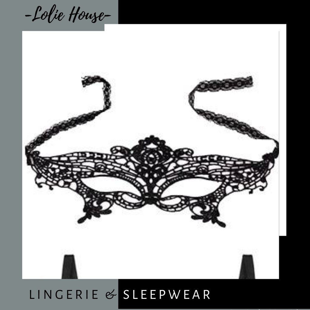 Mặt nạ ren sexy quyến rũ - Bịt mắt ren sexy quyến rũ LOLIE HOUSE - PK2