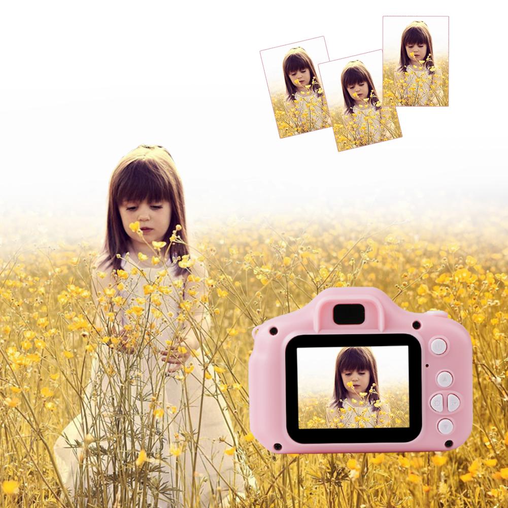 🌈kho sẵn sàng Màn hình 2 inch có thể sạc được Máy ảnh mini kỹ thuật số Trẻ em Phim hoạt hình Đồ chơi máy ảnh dễ thương | BigBuy360 - bigbuy360.vn