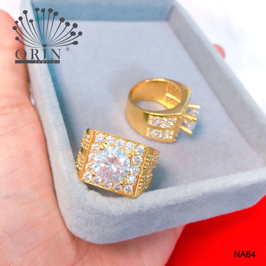 [Mã FAMAYMA giảm 10K đơn 50K] Nhẫn nam đính đá𝑭𝑹𝑬𝑬𝑺𝑯𝑰𝑷 Nhẫn NAm sang trọng thiết kế cao cấp