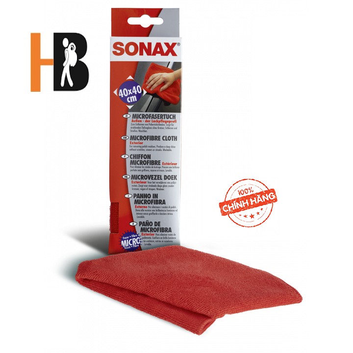 Khăn Siêu Sợi Đánh Bóng Sơn SONAX Micro Fibre Cloth exterior 416200