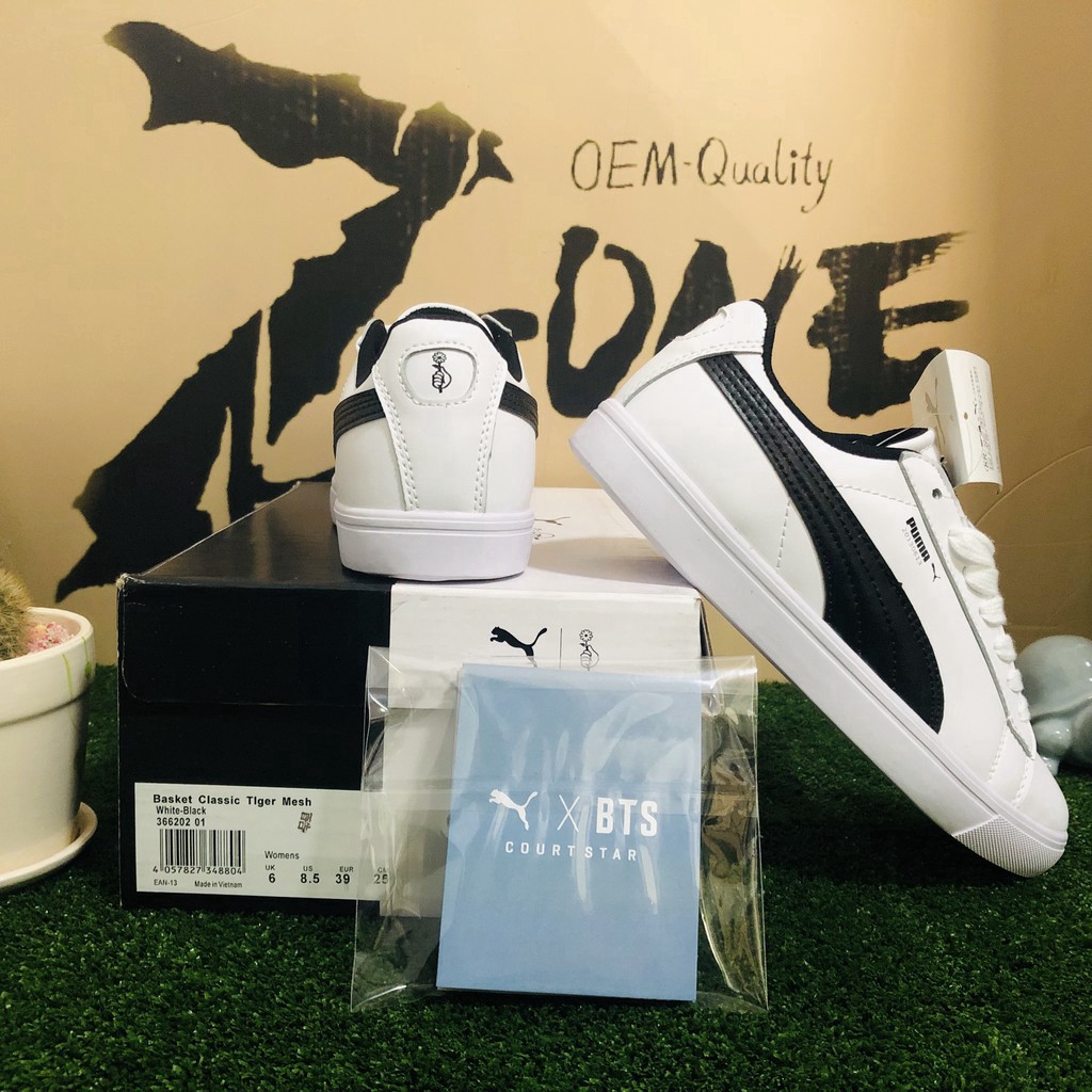 Giày Sneaker Da Puma X Bts Eu36-45 Phong Cách Unisex