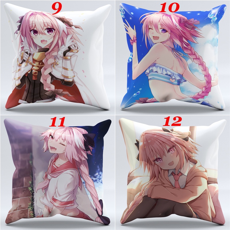 Vỏ Gối Polyester Một Mặt In Hình Astolfo Trang Trí Nhà Cửa/Xe Hơi