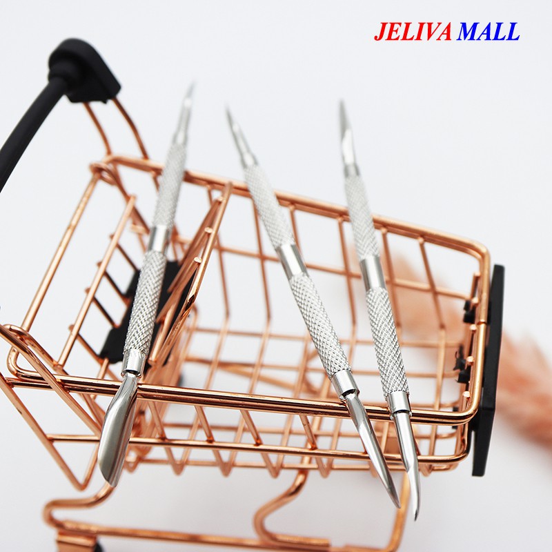 Cây đẩy da chết, sủi đẩy da nail inox cao cấp