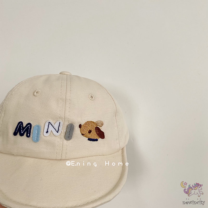 Mũ In Họa Tiết Hoạt Hình Phong Cách Hàn Quốc Cho Bé