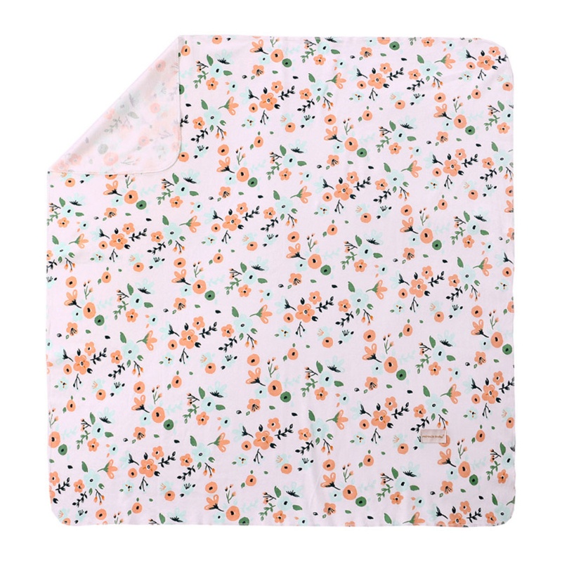 Set 3 Chăn Quấn 90x90cm Bằng Cotton Nguyên Chất Cho Bé Sơ Sinh
