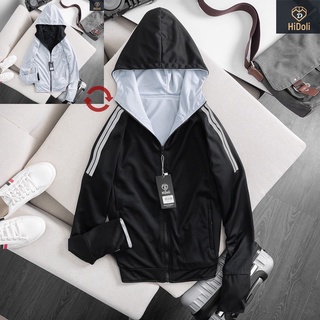 Áó chống nắng nam 2 lớp, áo khoác nam 2 mặt, áo nắng nam nữ, vải dày dặn thấm hút mồ hôi full size nhiều màu