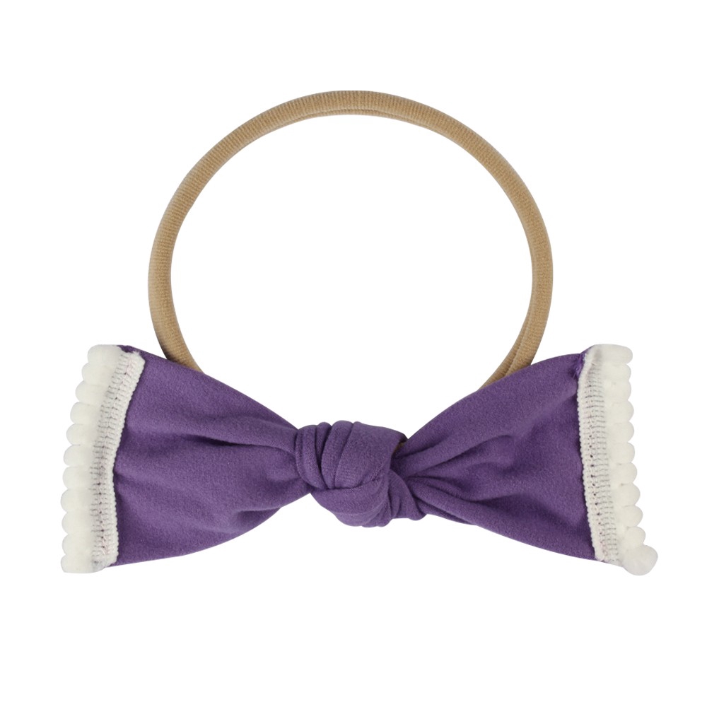 Băng đô nơ mềm mại cho bé gái