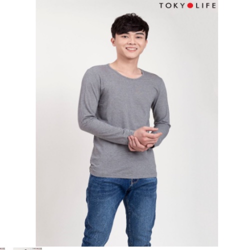 Áo giữ nhiệt WM Air Nam cổ tròn siêu co giãn, siêu ấm TOKYOLIFE G7SMT028H