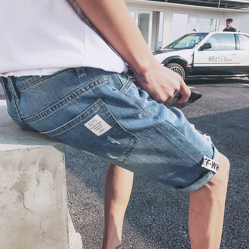 Quần Short Denim Nam 5.13- Blue