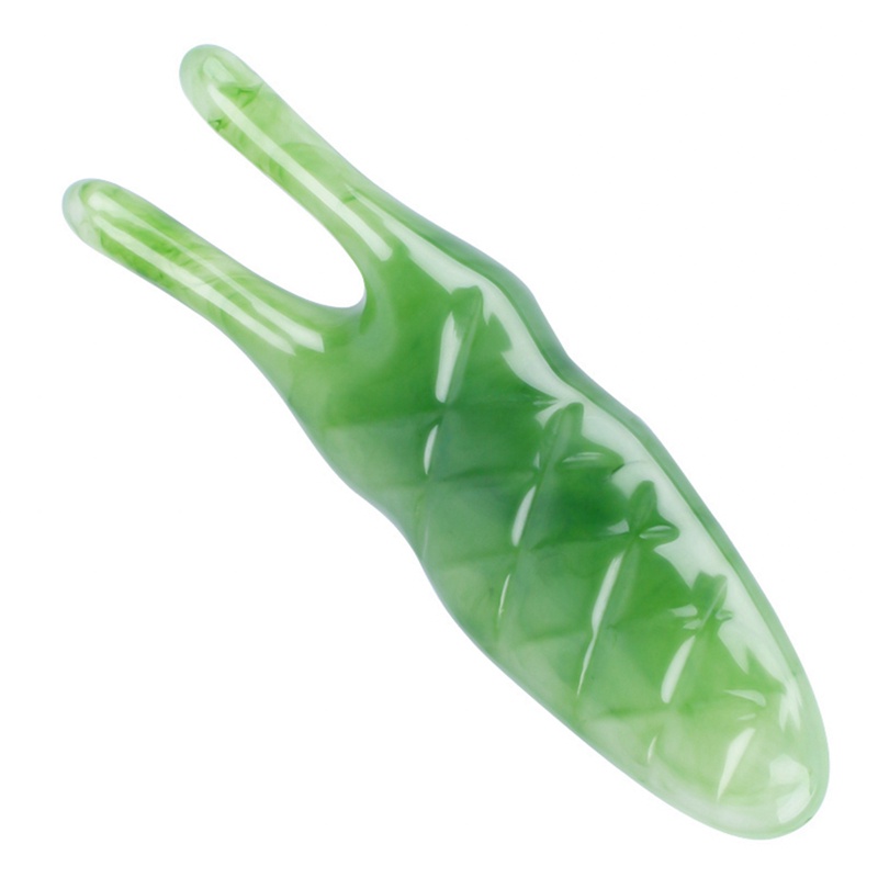 Dụng Cụ Mát Xa Cạo Lông Mũi Làm Đẹp Bằng Nhựa Hai Đầu