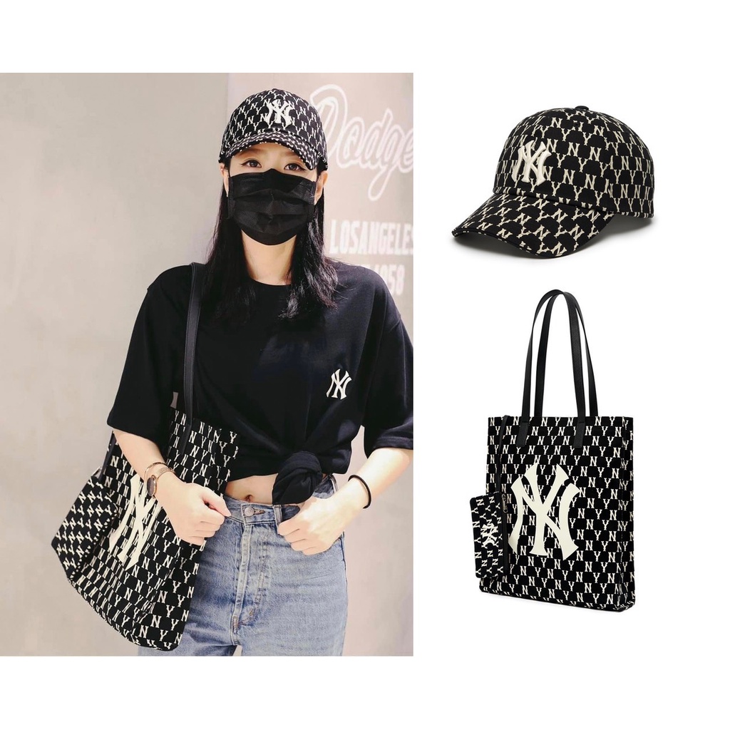 (HÀNG XUẤT DƯ) Túi chợ, Túi đeo vai, Tote M/L/B N/Y Monogram đen HÀNG T-Q-X-K Chuẩn Xịn Sát Gốc nhất