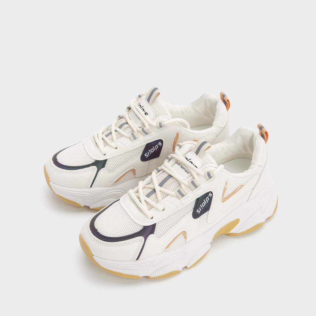 Giày Thể Thao Nữ Đế Nâu Phối Màu 5Phân HAPAS - GSK569 | BigBuy360 - bigbuy360.vn