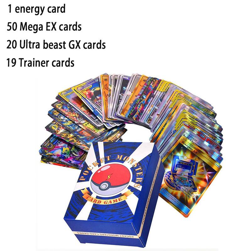 Set 100-200 Thẻ Bài Pokemon Đồ Chơi Giải Trí Cho Bé