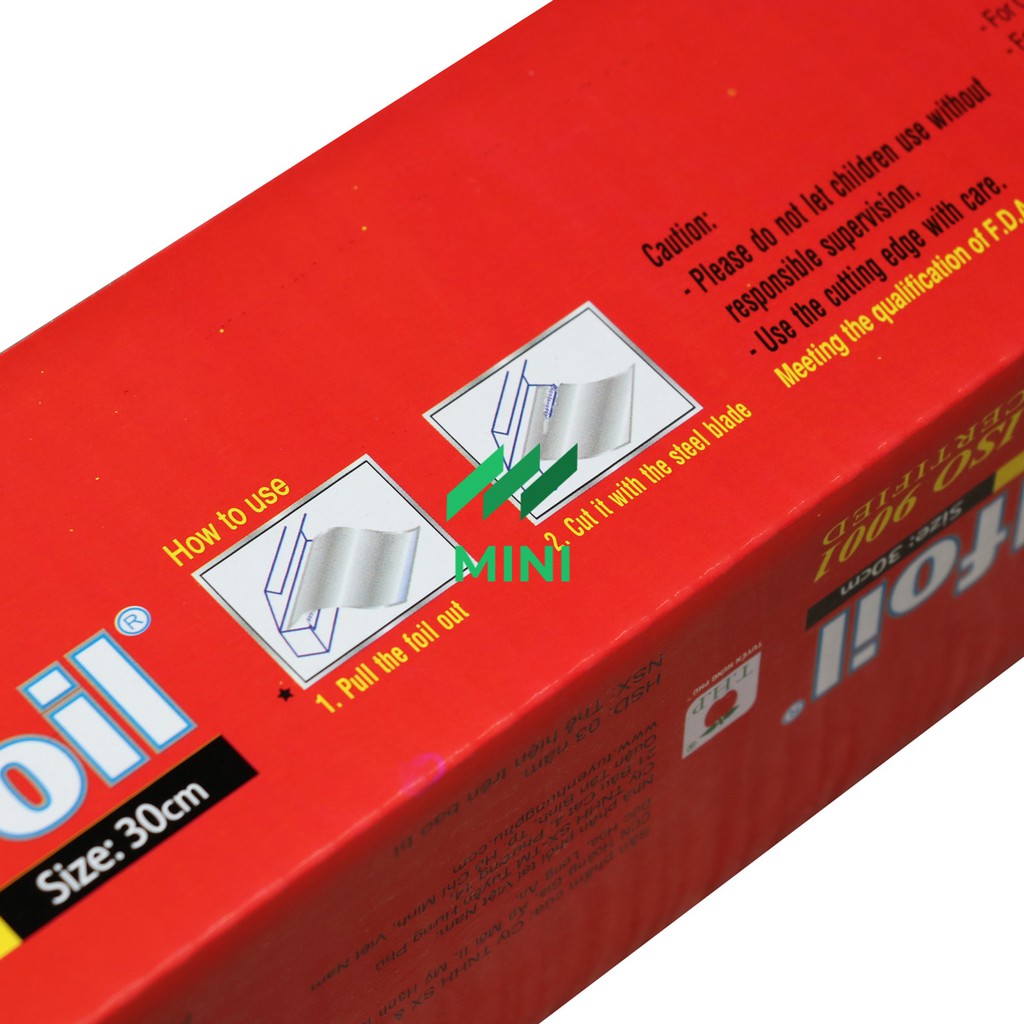 Giấy bạc nướng Goodfoil GF30-75 (100% Màng nhôm bọc thực phẩm)