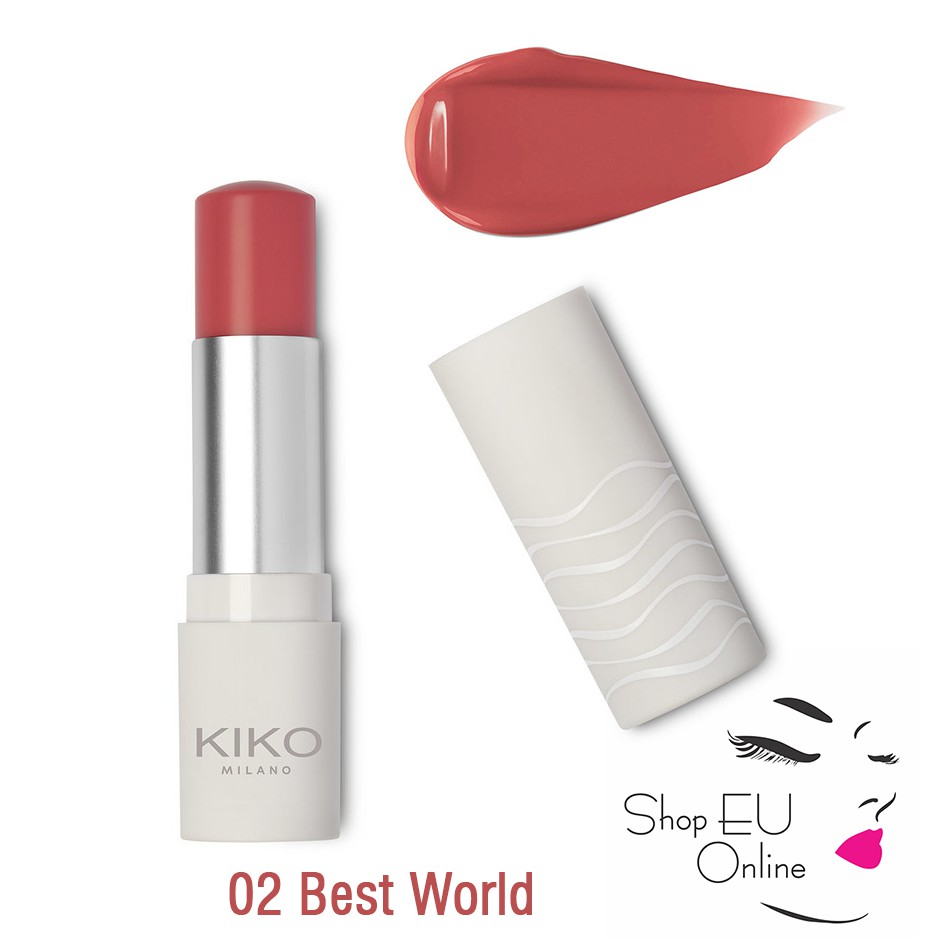 Son dưỡng Kiko ❤️FREESHIP❤️ son dưỡng có màu Kiko - Konscious Vegan Lip Balm- Kiko Italy