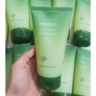 TẨY TẾ BÀO CHẾT TOÀN THÂN INNISFREE GREEN TEA PURE BODY GEL SCRUB 150ML