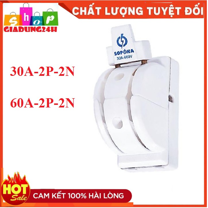 Cầu dao đảo chiều 30A,60A 2P-2N SOPOKA-GIADUNG24H