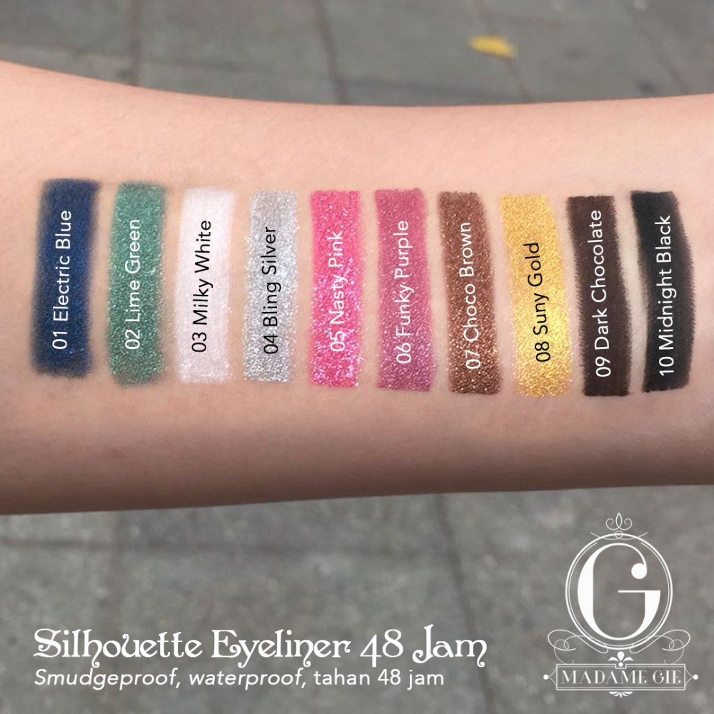 (hàng Mới Về) Bút Kẻ Mắt Madame Gie Silhouette 48 Giờ | BigBuy360 - bigbuy360.vn