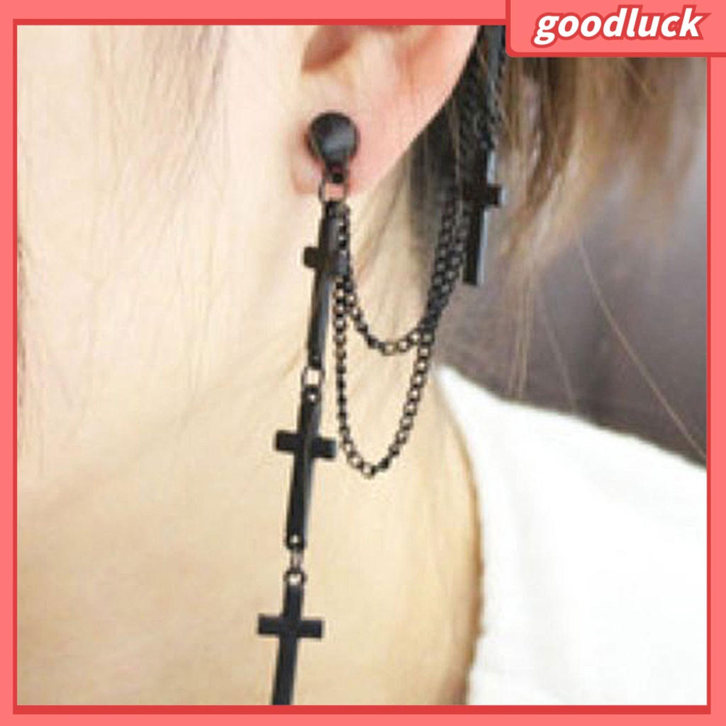 Đôi khuyên tai dài tua rua phong cách Gothic thời trang cho nữ