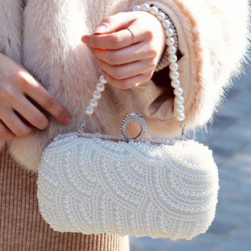 Bóp Đầm Có Dây Đeo Vai Hottrend Cao Cấp