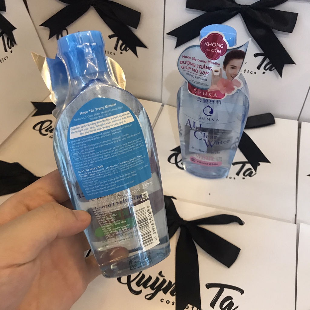 Nước Tẩy Trang Senka 💥Freeship💥 Tẩy Trang Làm Sạch - Cân Bằng Độ Ẩm - Không Gây Kích Ứng Da 500ml SP36 | BigBuy360 - bigbuy360.vn