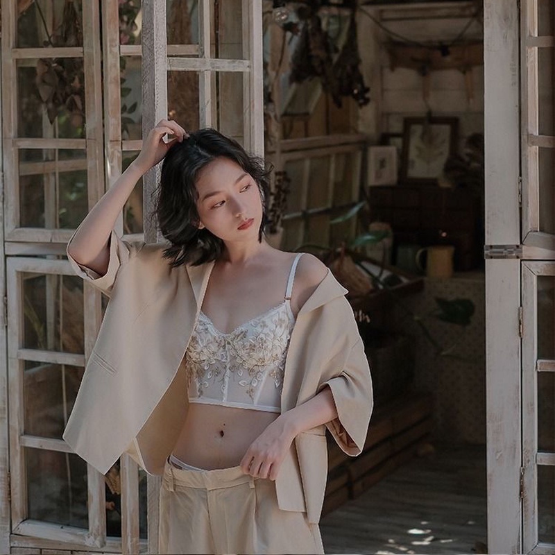 Áo lót Mỏng Mềm Gọng Thép Thời Trang Pháp Cao Cấp Dành Cho Nữ