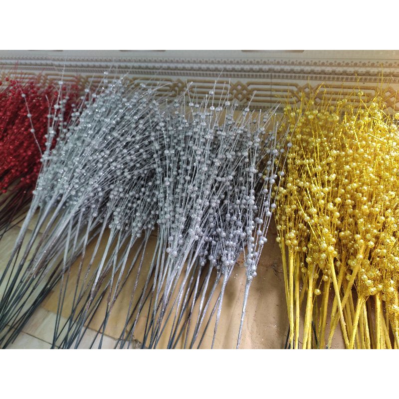 Sỉ cành quả châu kim tuyến 12 nhánh