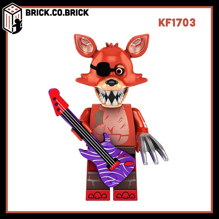 Mô hình Game Kinh Dị Five Nights At Freddy's Lắp Ráp Nhân Vật Hoạt Hình Cho Bé KF6160