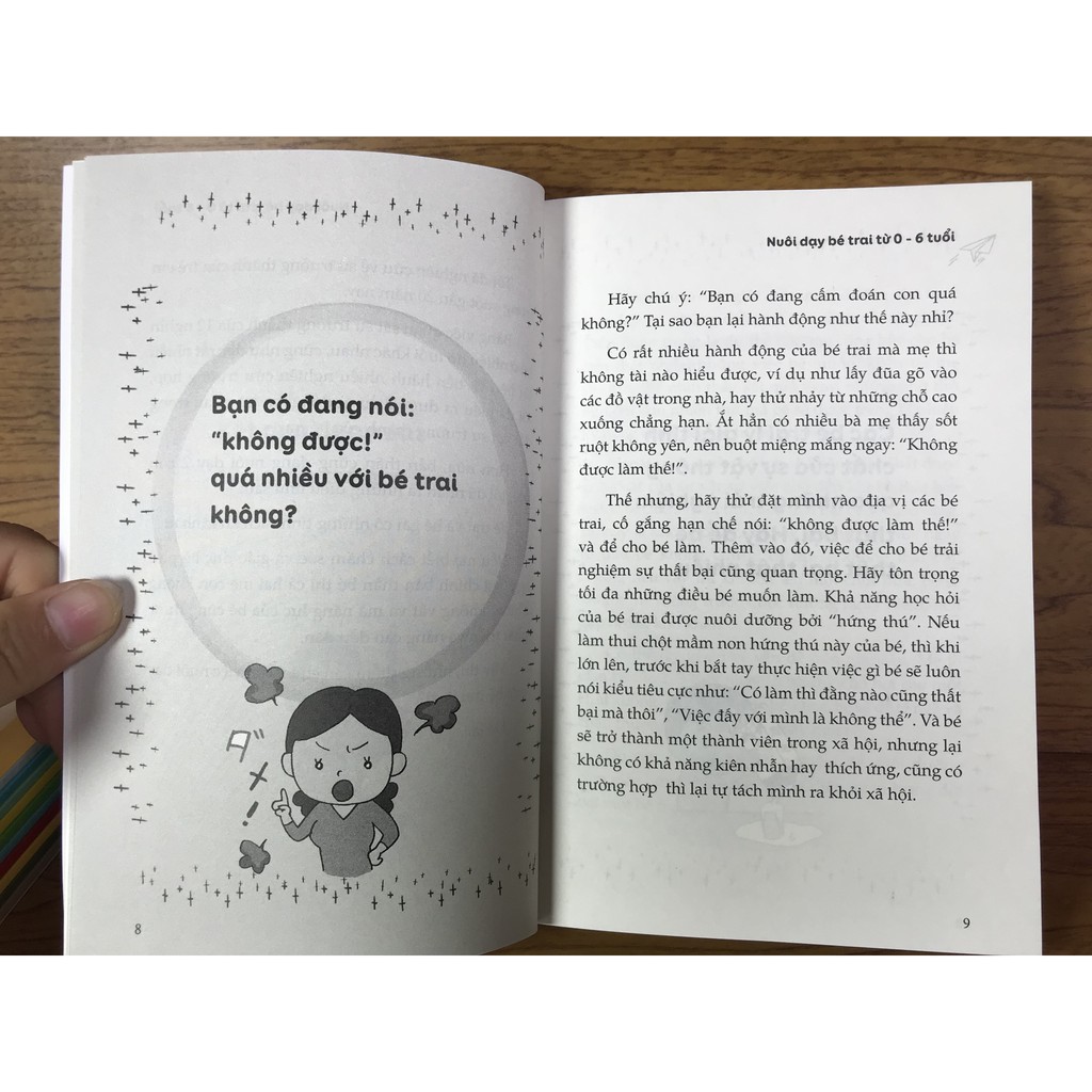 Sách - Nuôi dạy bé trai 0 - 6 tuổi - Tái bản 2021