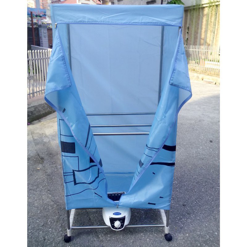 Máy sấy quần áo Panasonic khung inox 2 tầng có điều khiển.BH 1 năm