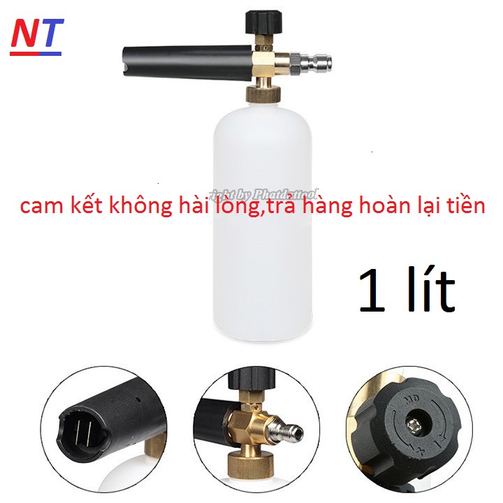 Bình Phun Tạo Bọt Tuyết Mini ( rửa xe 1 lít )