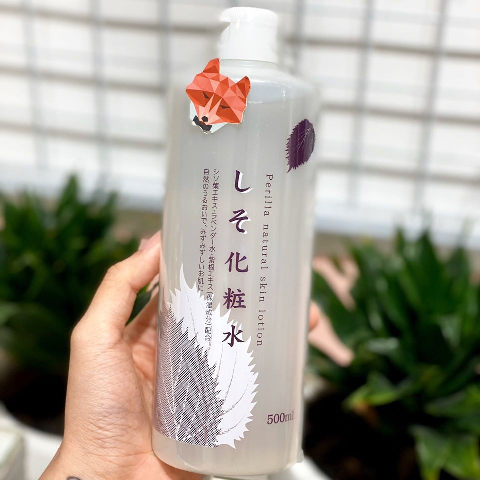 Toner Chinoshio Perilla Natural Skin Lotion Nhật bản Nước Hoa Hồng Chiết Xuất Tía Tô 500ml | BigBuy360 - bigbuy360.vn