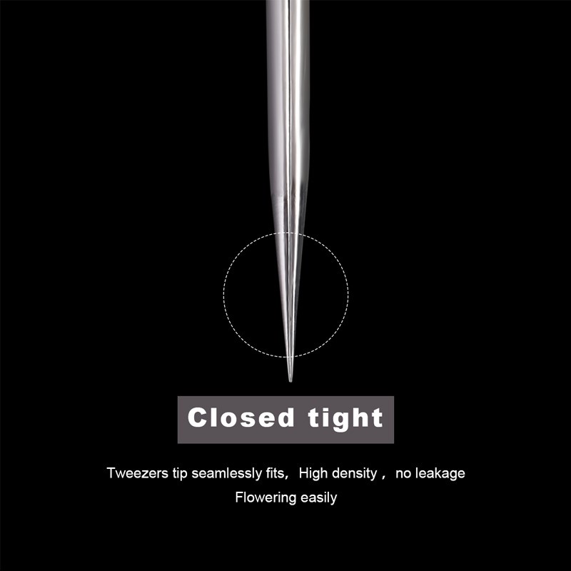 Tweezers cho phần mở rộng lông mi mở rộng của các trang di động chống tĩnh làm bằng thép không gỉ