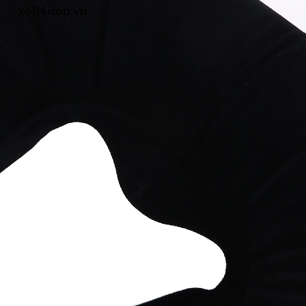 Xoitop Gối Kê Cổ Bơm Hơi Hình Chữ U Mềm Mại Chăm Sóc Sức Khỏe