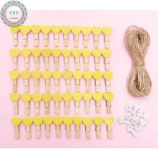 Kẹp ảnh bằng gỗ dễ thương