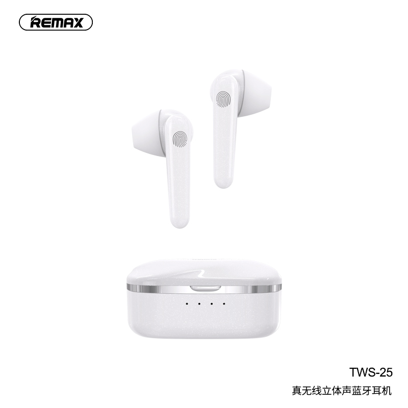 Tai Nghe Không Dây Remax, Tws-25 Kết Nối Bluetooth 5.0