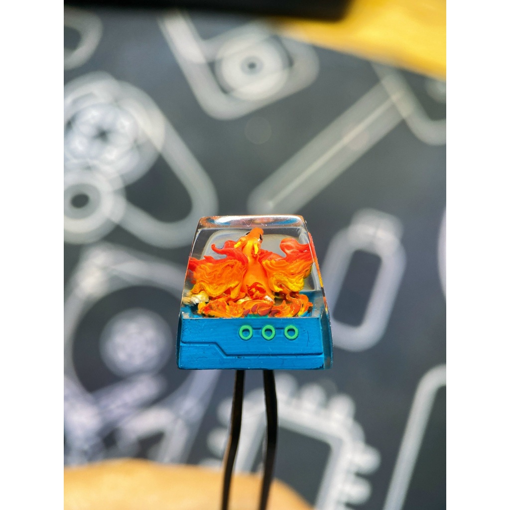 Keycap resin pokemon - nút bàn phím cơ - artisan