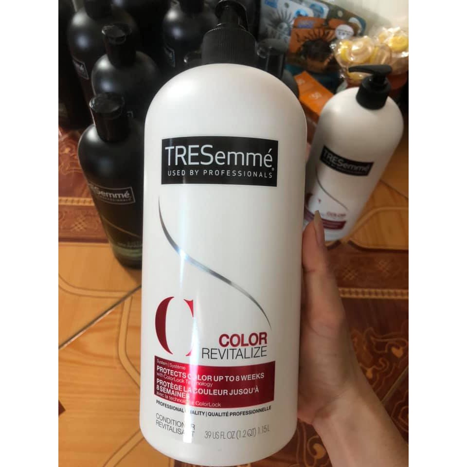 COMBO CẶP GỘI - XẢ TRESemme 1.12L SẢN PHẨM CHĂM SÓC TÓC TUYỆT VỜI CÁC HÃNG SALON TÓC LỰA CHỌN HÀNG ĐẦU