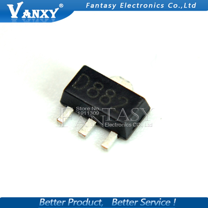 Bộ 20 linh kiện Ic chất lượng cao 2sd882 Sot89 D882 Sot Smd