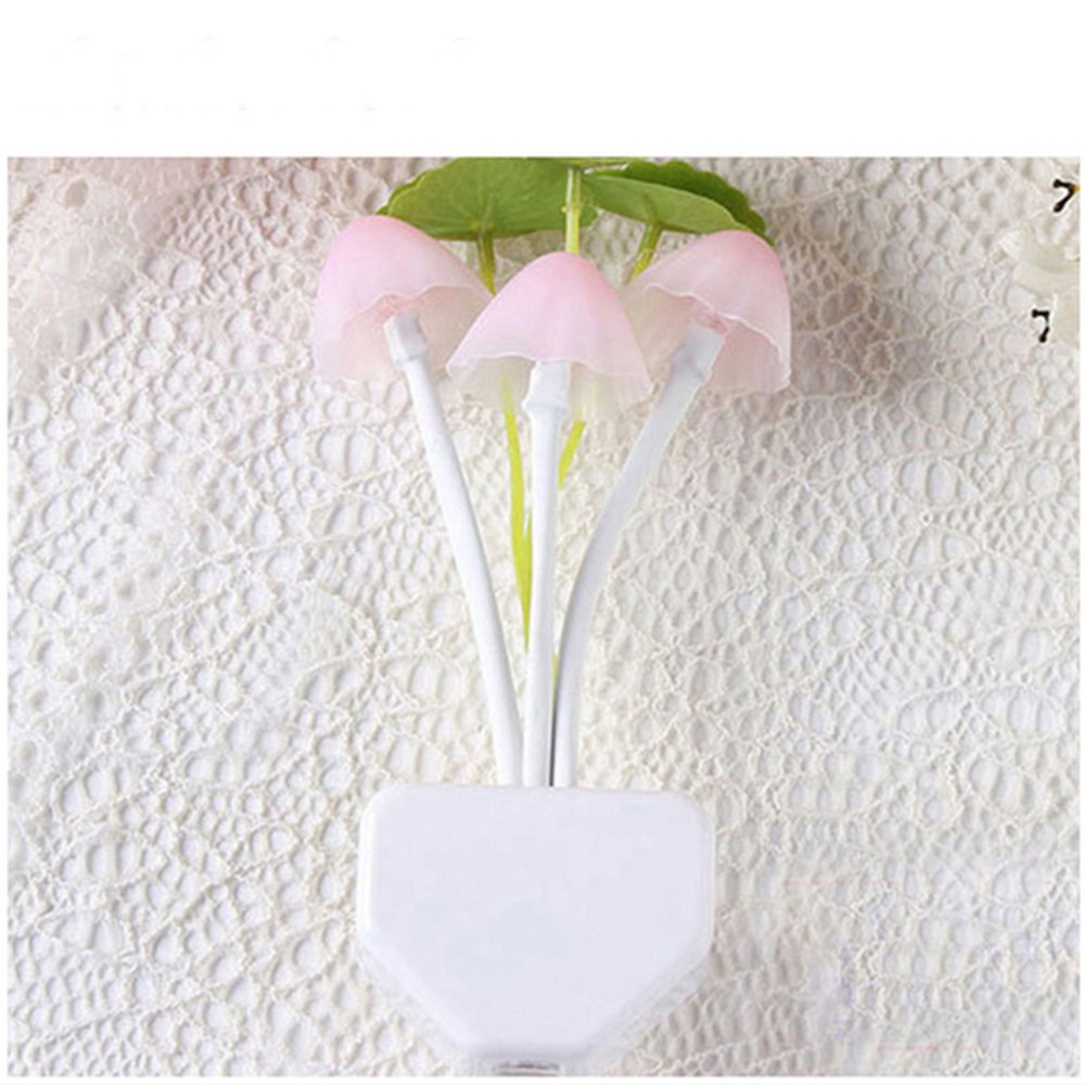 Đèn Ngủ Led Cảm Ứng Hình Cây Nấm Dễ Thương Nhiều Màu Sắc