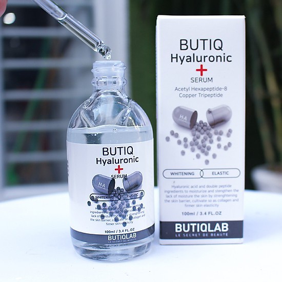 [Mẫu mới] Serum Vitamin B5 BUTIQ LAB Chính Hãng Hàn Quốc Dưỡng Da Cấp Ẩm Tặng Mặt Nạ HA