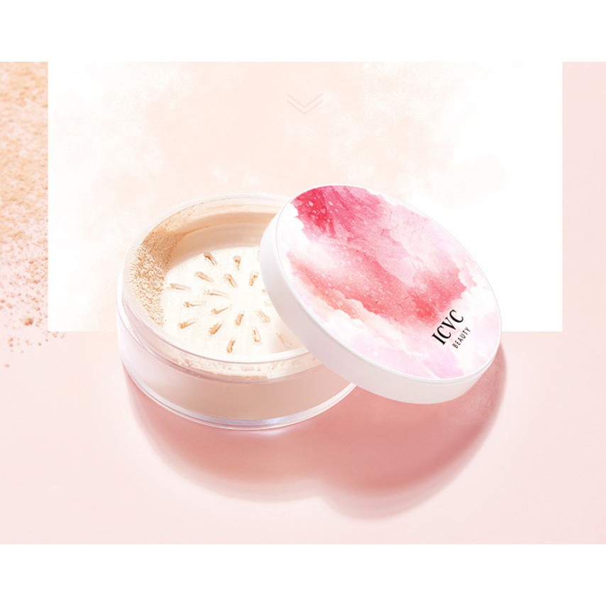 Bột Phấn Phủ MÂY HỒNG ICVC 5208 nội địa chính hãng cute cute mịn da lâu trôi che phủ tốt sỉ rẻ | BigBuy360 - bigbuy360.vn