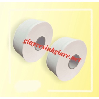 Combo 10 cuộn giấy vệ sinh công nghiệp 500g hàng loại 1
