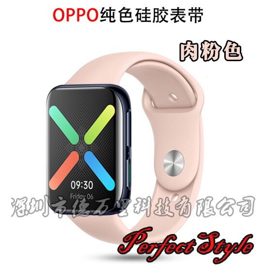 Dây đeo silicone thay thế cho đồng hồ thông minh Oppo Watch 41mm / 46mm