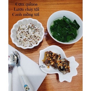 Hạt quinoa diêm mạch hữu cơ Amavie trắng và quinoa hữu cơ Amvie 3 màu dành cho bé ăn dặm