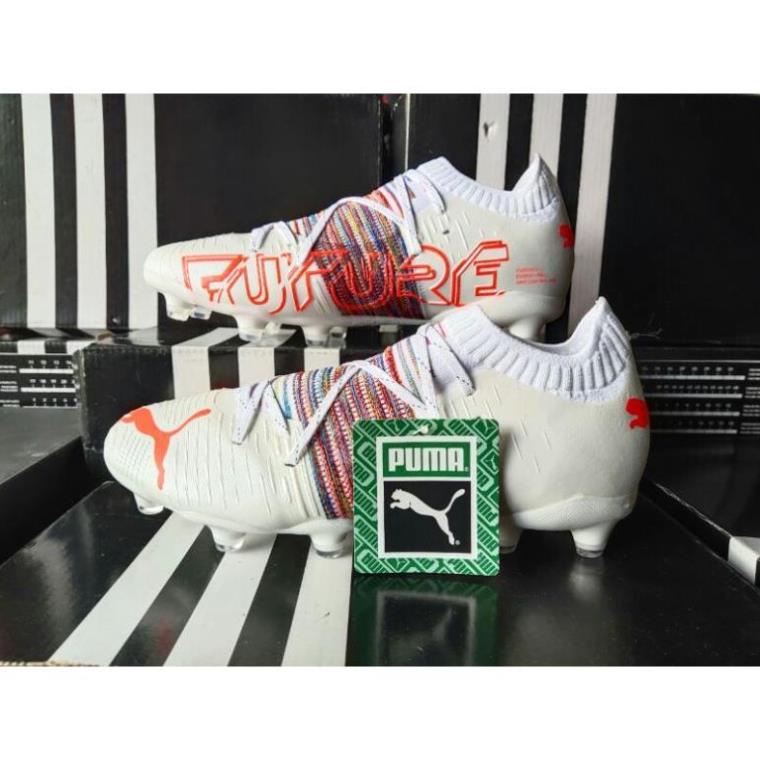 giày đá bóng puma future z11 FG ( trắng phối) 🕸️ }